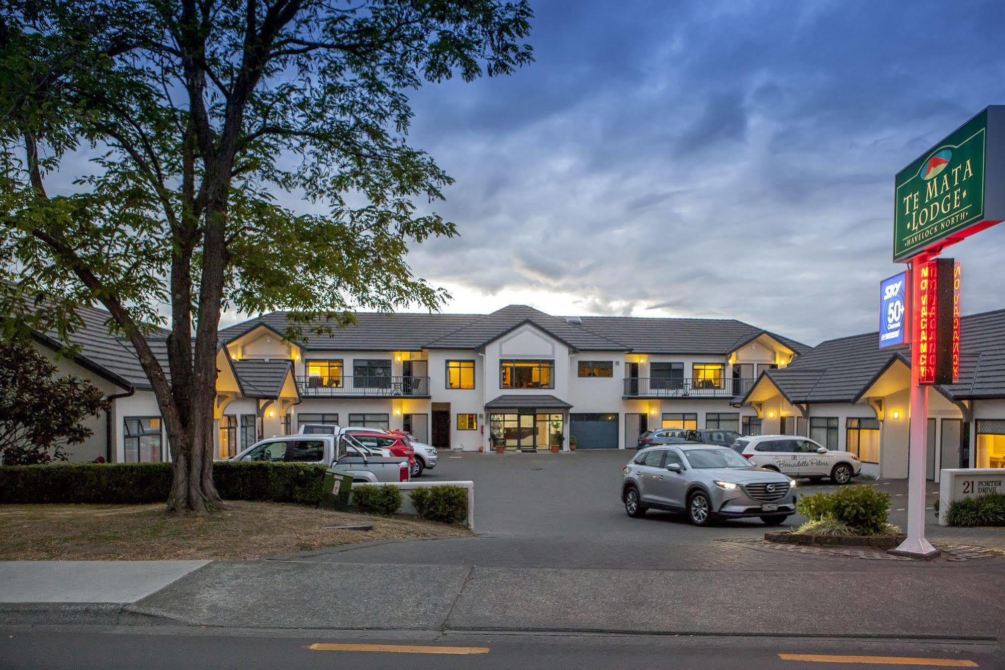 Te Mata Lodge Havelock North Esterno foto